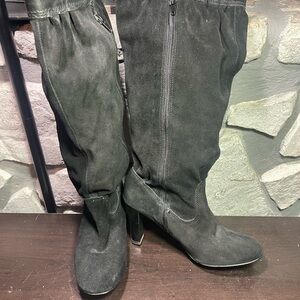 Much Black Suede Women's Boots